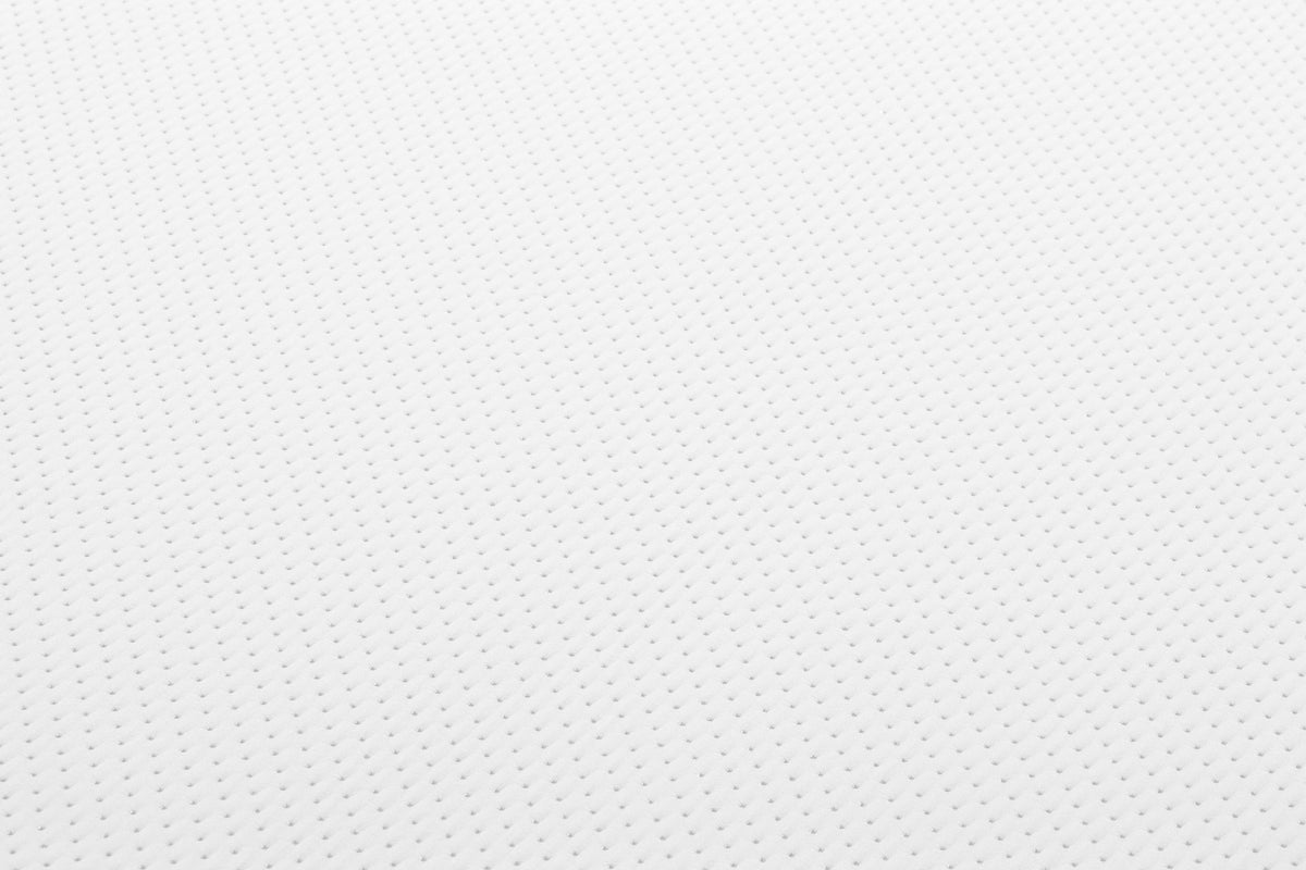 Lunessa Morpho Topper, Stoffdetail des Bezugs mit Punktmuster