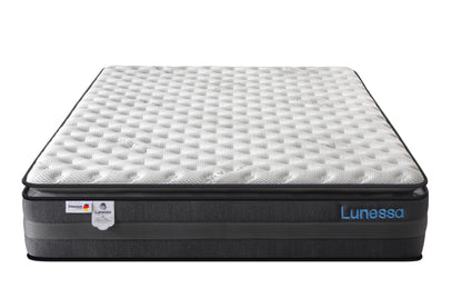 Lunessa Zenith – Premium Hybridmatratze mit Gel-Memory, Pillow-Top & AntiStress-Effekt